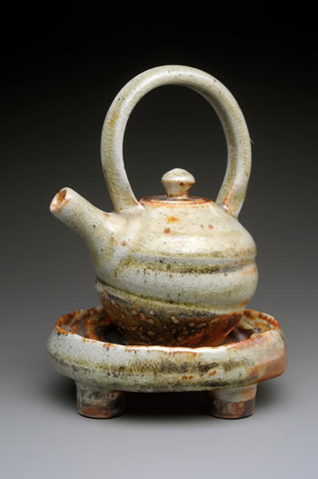 Tea for 1, Teapot, 2013, Tom White Pottery, Shown at the Baltimore Clayworks Teapots VI, 2013