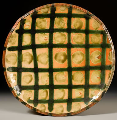Tom White Pottery, showing at Penland School of Crafts Gallery, Show is Artist Plate, March 20 - May 6, 2012